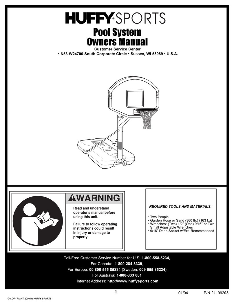 Huffy WI53089 owner's manual