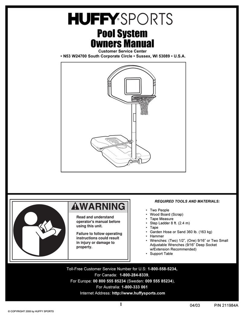 Huffy Pool System User manual