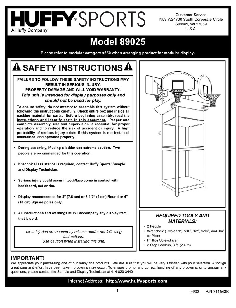 Huffy 89025 User manual