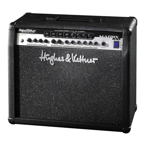 Hughes & Kettner SWITCHBLADE TSC Combo 100 owner's manual