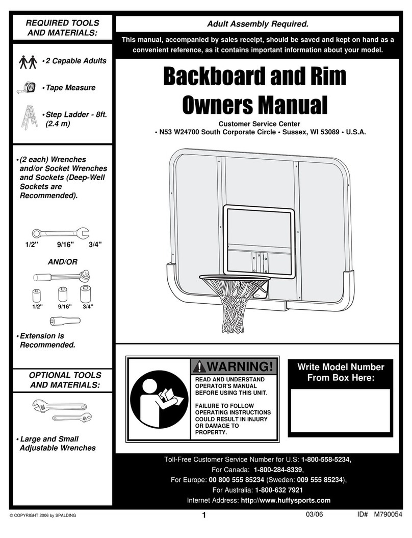 Huffy M790054 User manual