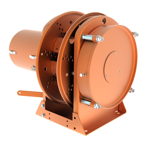 Hubbell Direct Drive Electric Cable Reels S-16 User manual