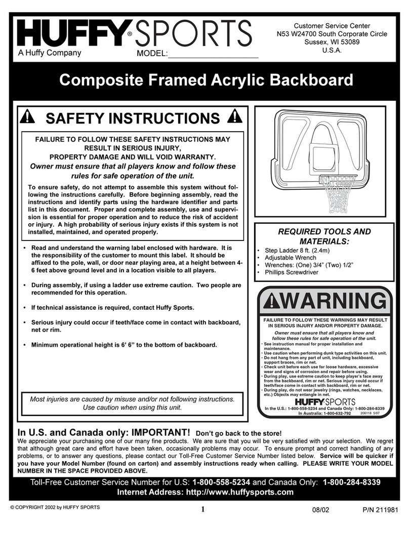 Huffy 2002 User manual