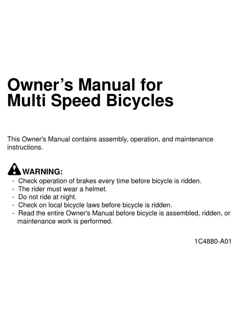Huffy 1C4880-A01 owner's manual