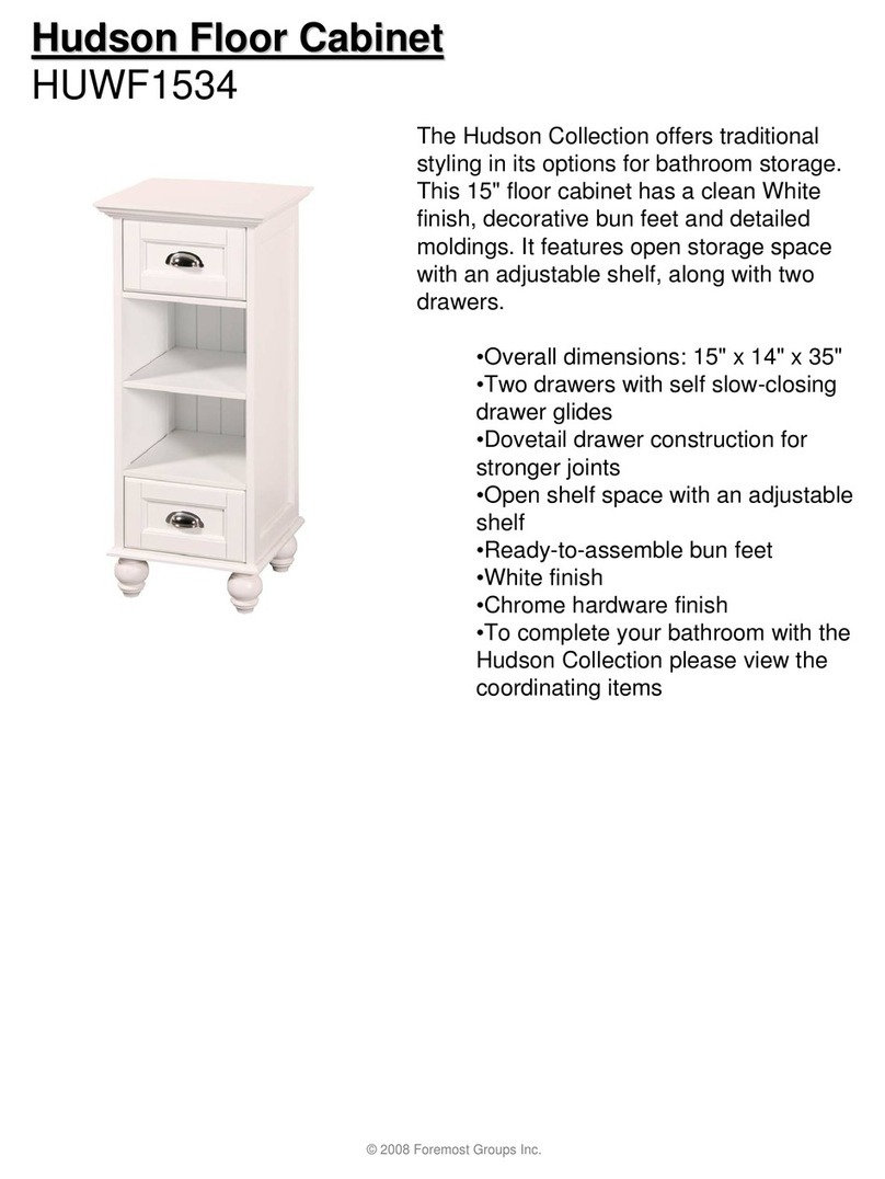 Hudson HUWF1534 brochure