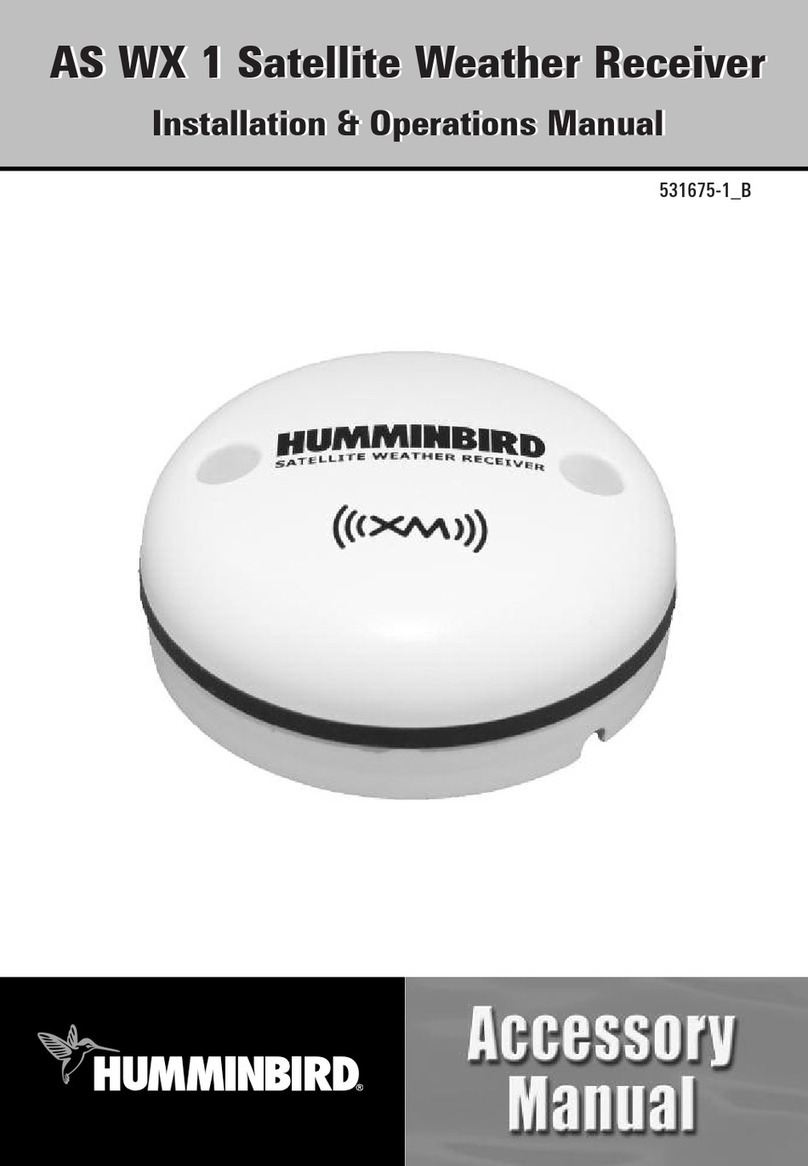 Humminbird AS WX 1 User manual