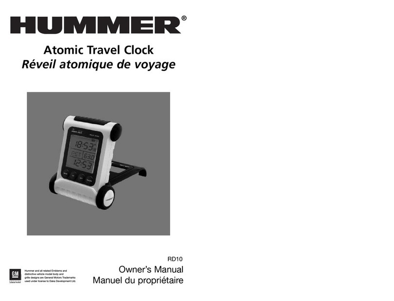 Hummer RD10 owner's manual