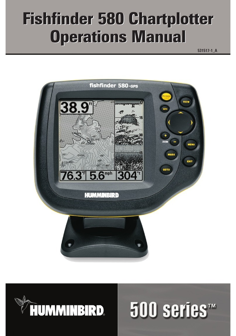 Humminbird 580 Operation manual