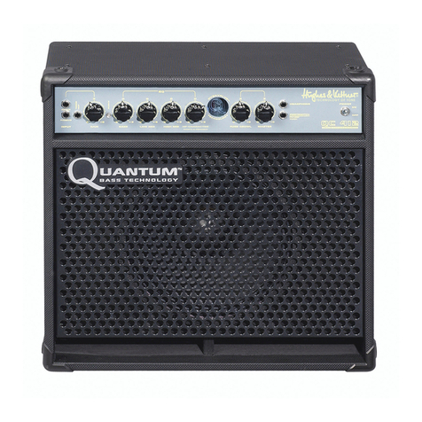 Hughes & Kettner Quantaum Combos QC 412 owner's manual