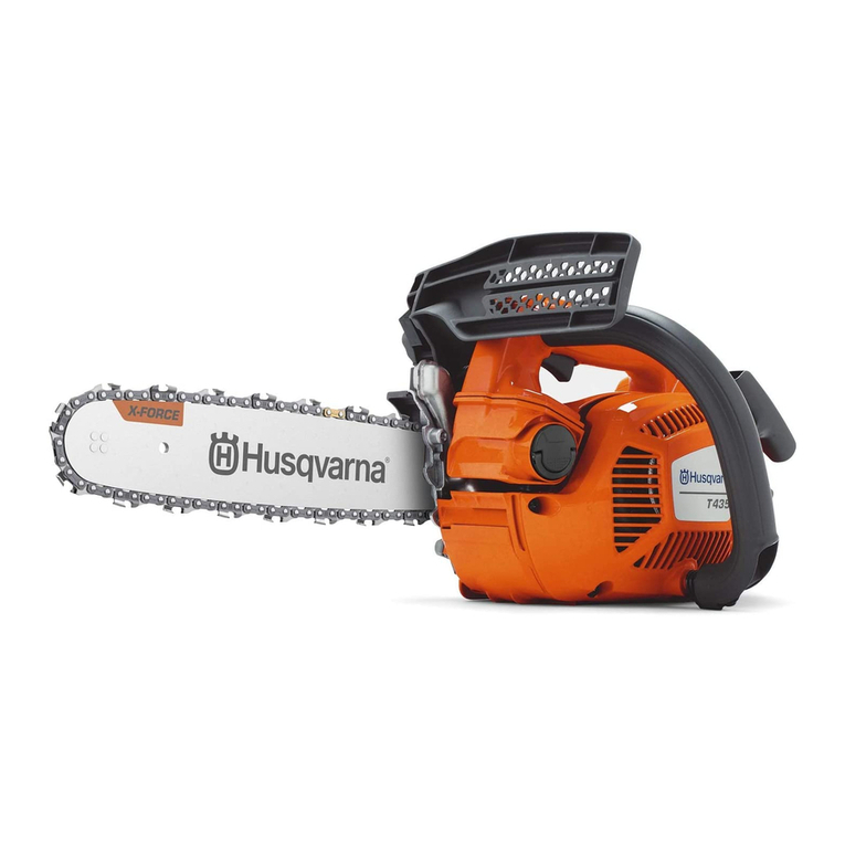 Husqvarna T435 User manual