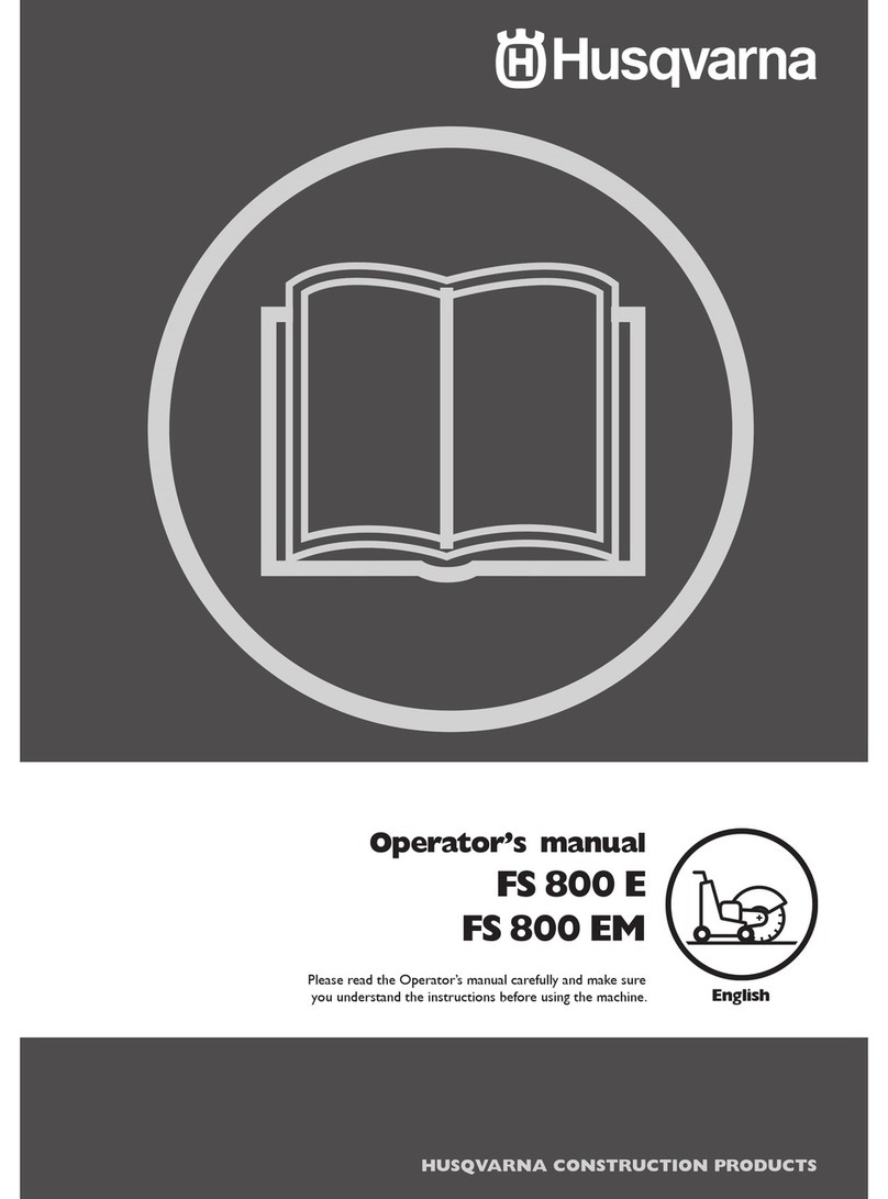 Husqvarna FS 800 E Operator's manual