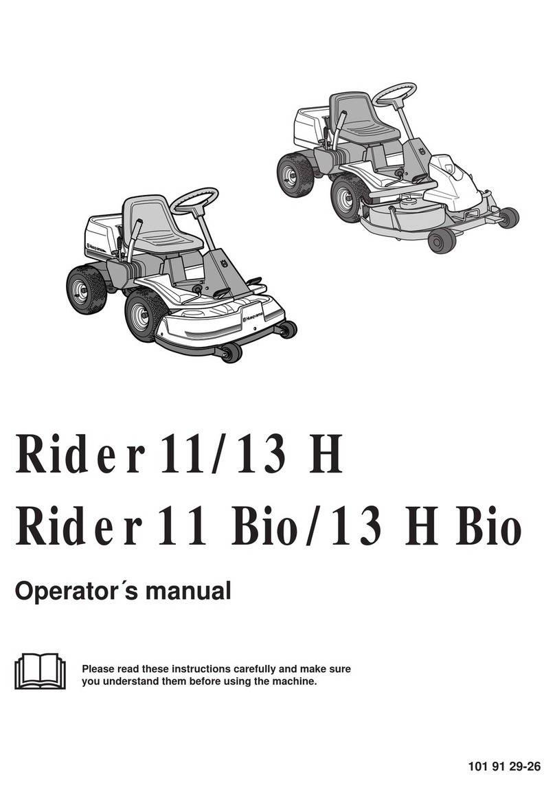 Husqvarna 11 Bio/13 H Bio Operator's manual