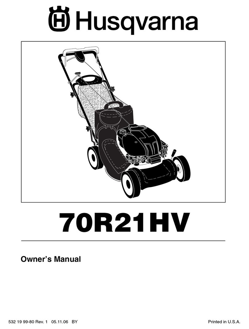 Husqvarna 70R21HV User manual