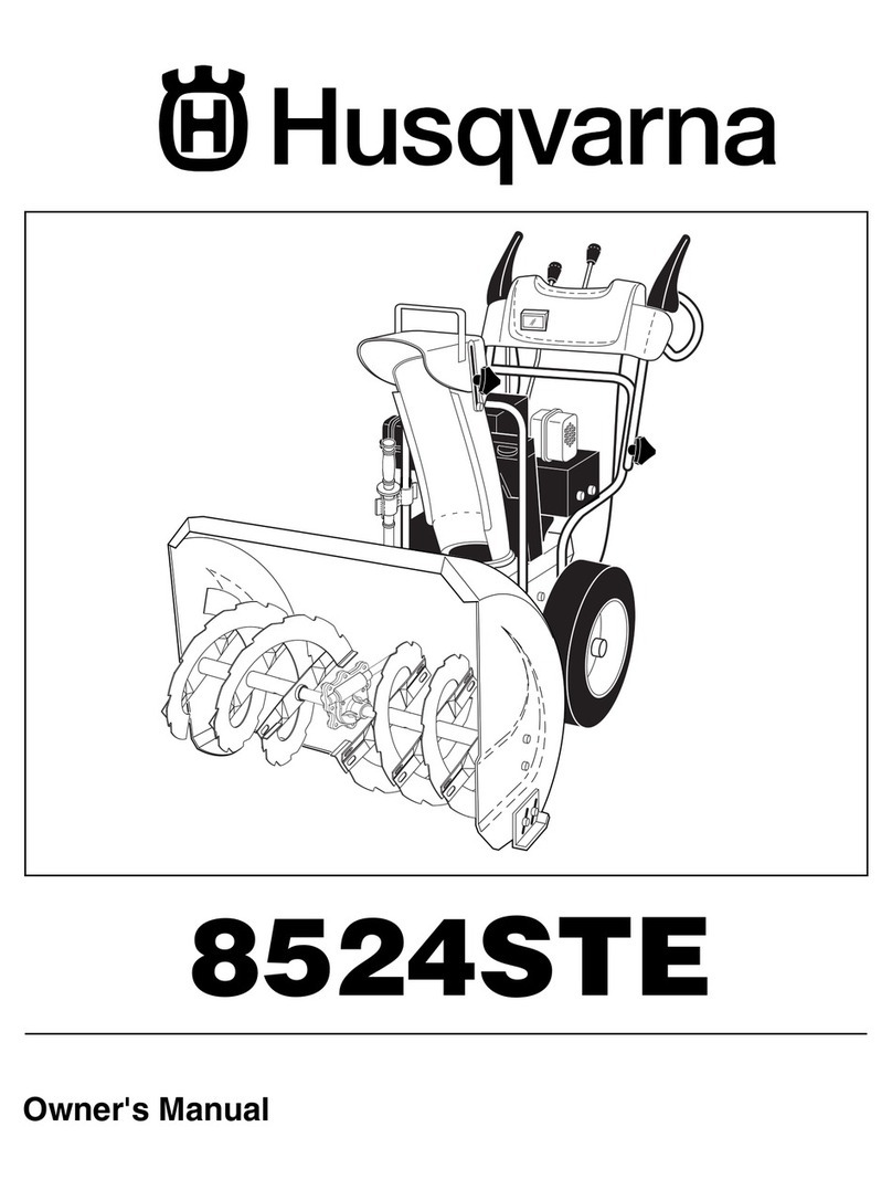 Husqvarna 8524STE owner's manual