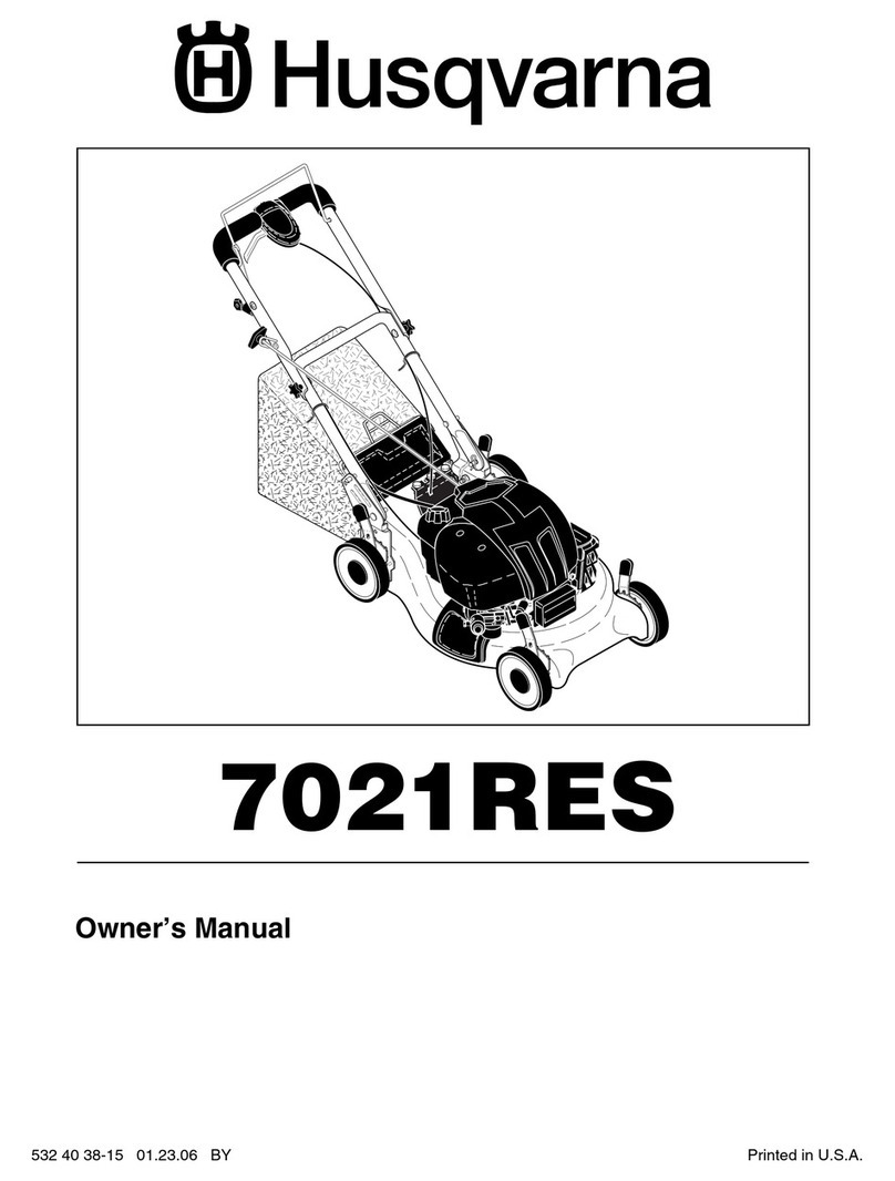 Husqvarna 7021RES User manual