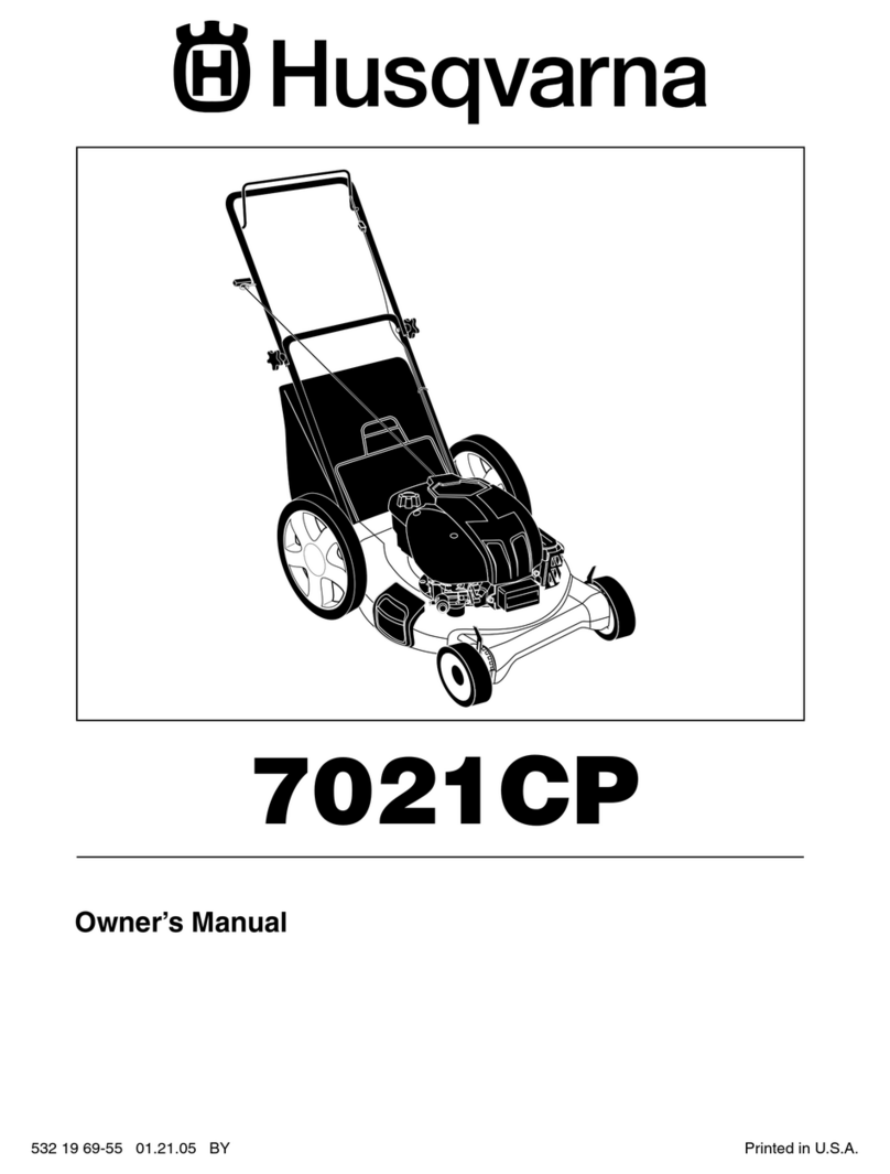 Husqvarna 7021CP owner's manual
