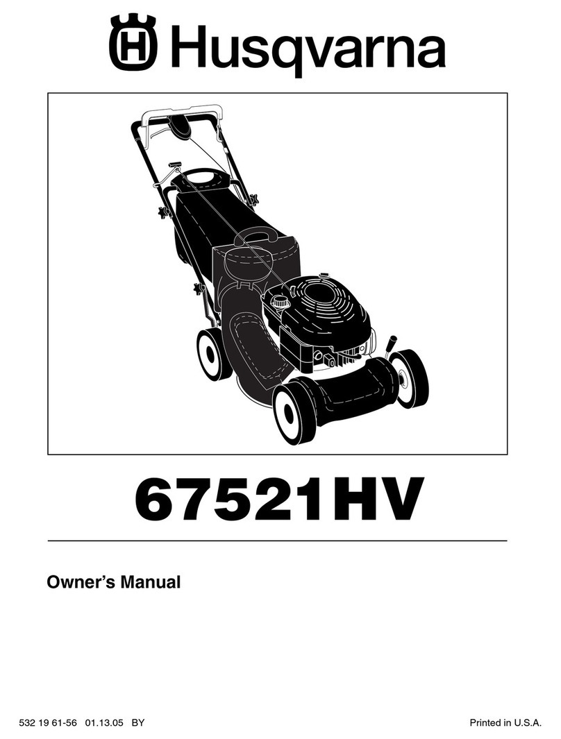 Husqvarna 67521 HV owner's manual