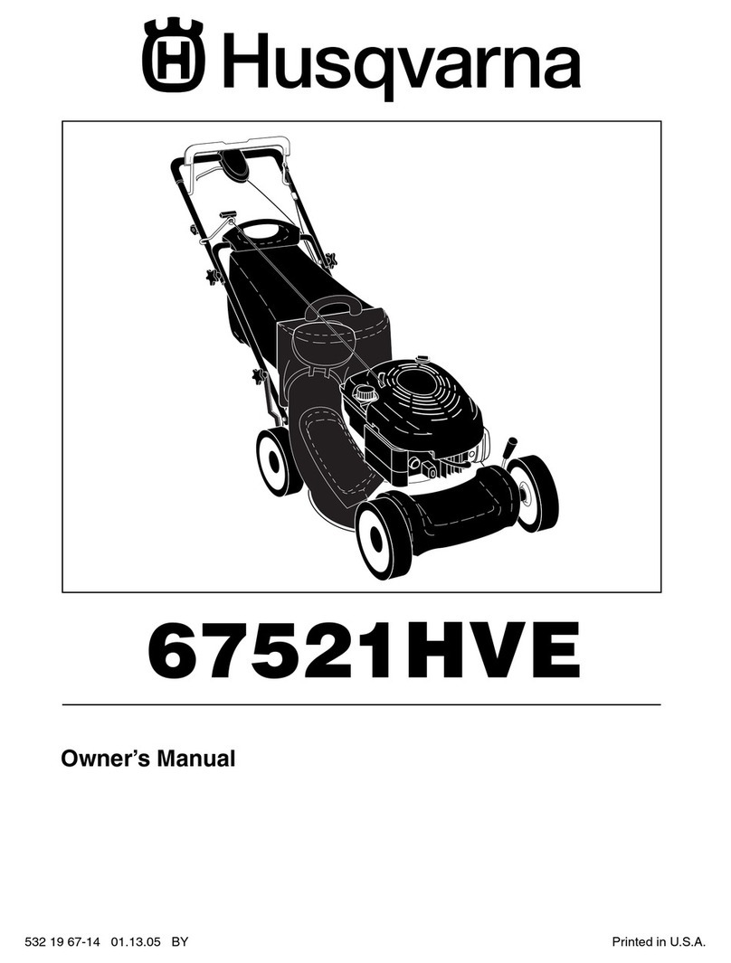 Husqvarna 67521HVE User manual