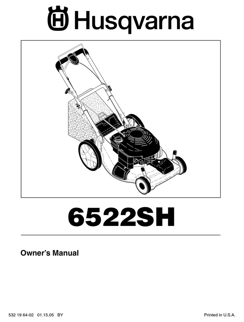 Husqvarna 6522SH User manual