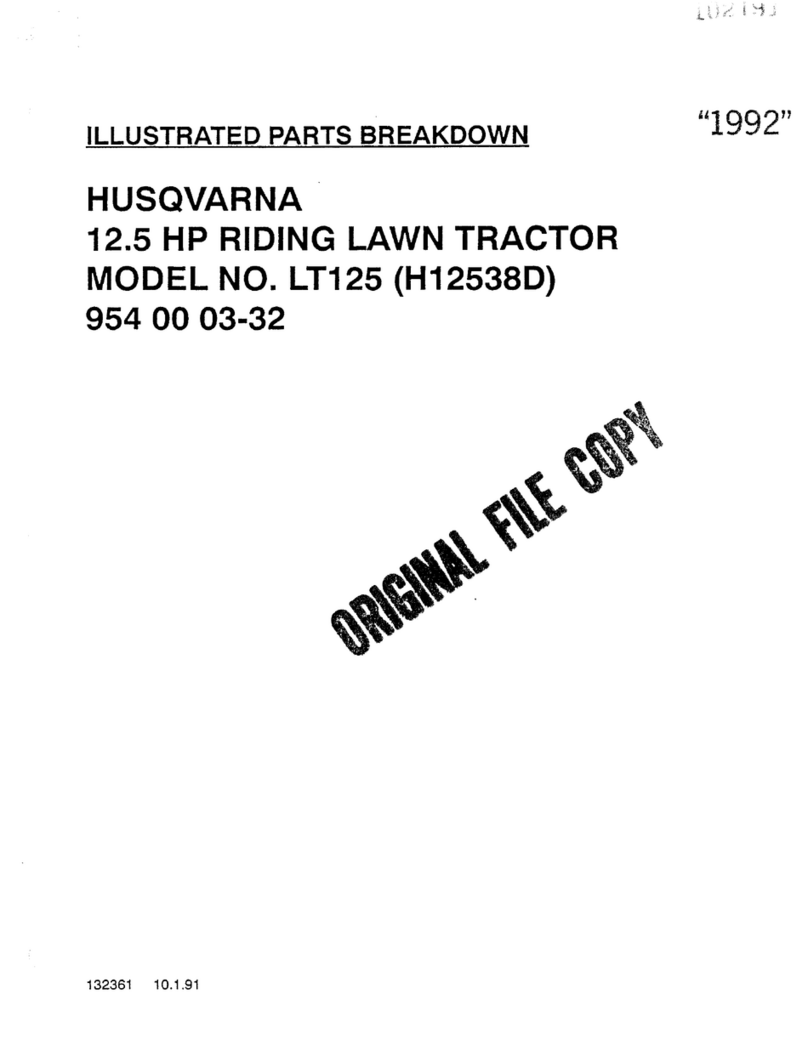 Husqvarna 954 00 03-32 Illustrated parts breakdown Husqvarna 954 00 03-32 Illustrated parts breakdown