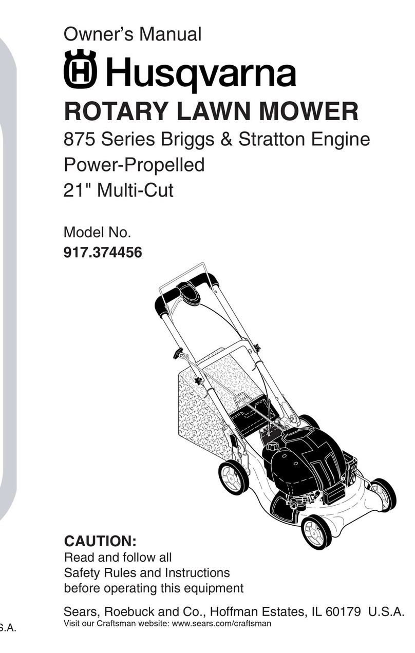 Husqvarna 917.374456 User manual Husqvarna 917.374456 User manual