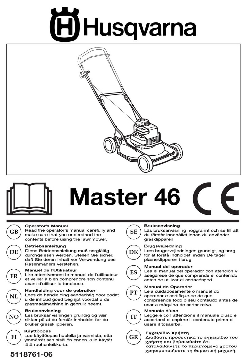 Husqvarna 5118761-06 Operator's manual