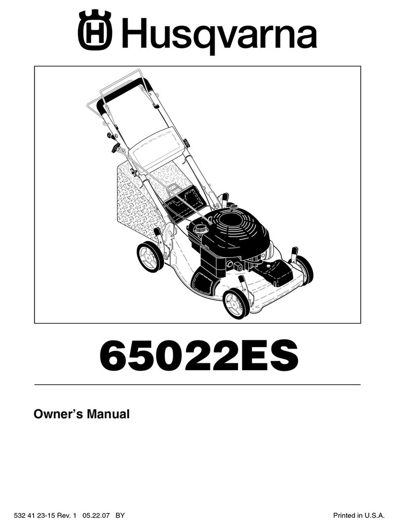 Husqvarna 65022ES owner's manual
