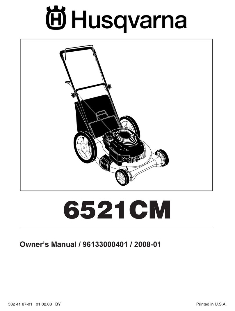 Husqvarna 6521CM User manual