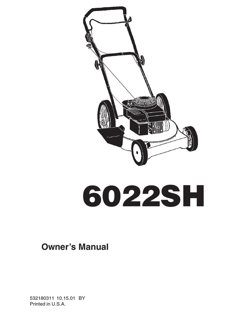 Husqvarna 6022SH owner's manual
