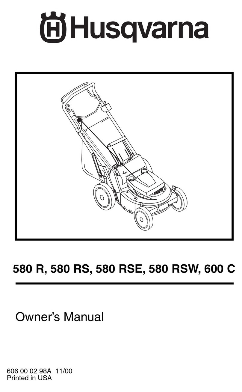 Husqvarna 580 580 580 580 600 User manual