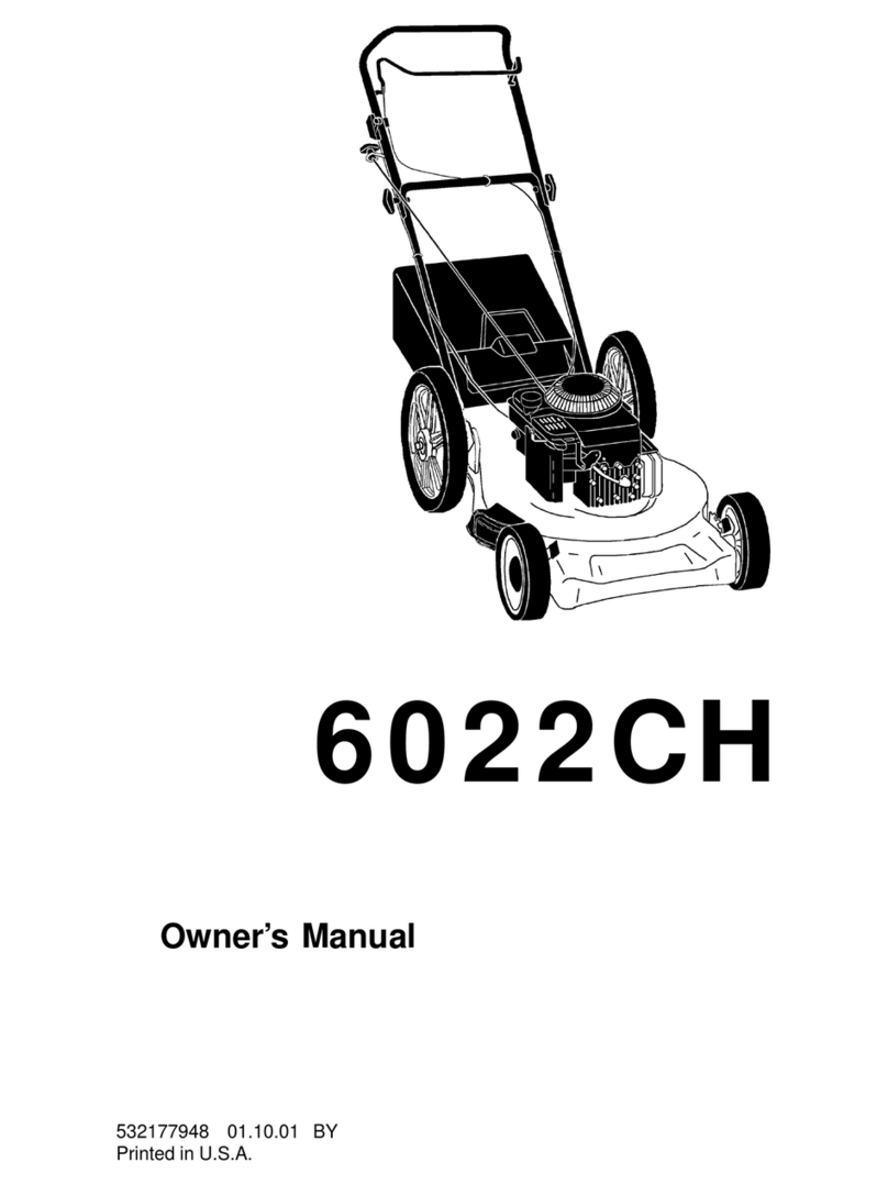 Husqvarna 6022CH owner's manual