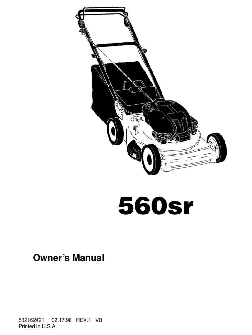 Husqvarna 560sr owner's manual
