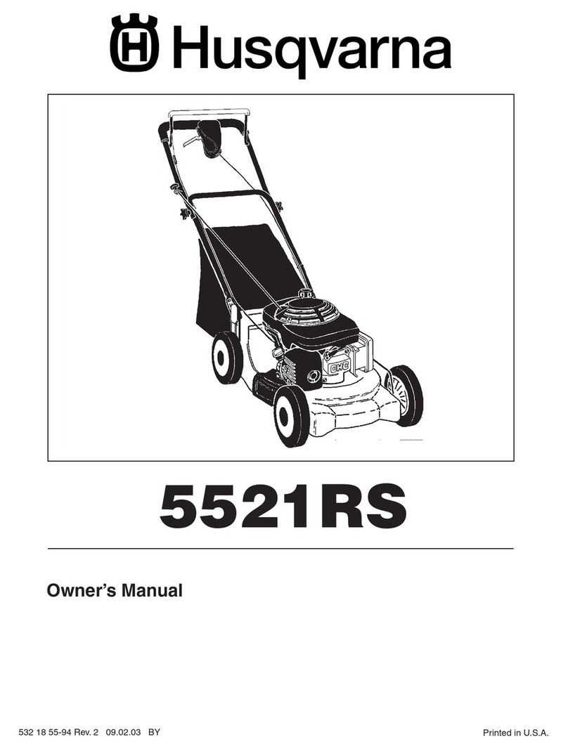 Husqvarna 5521RS owner's manual