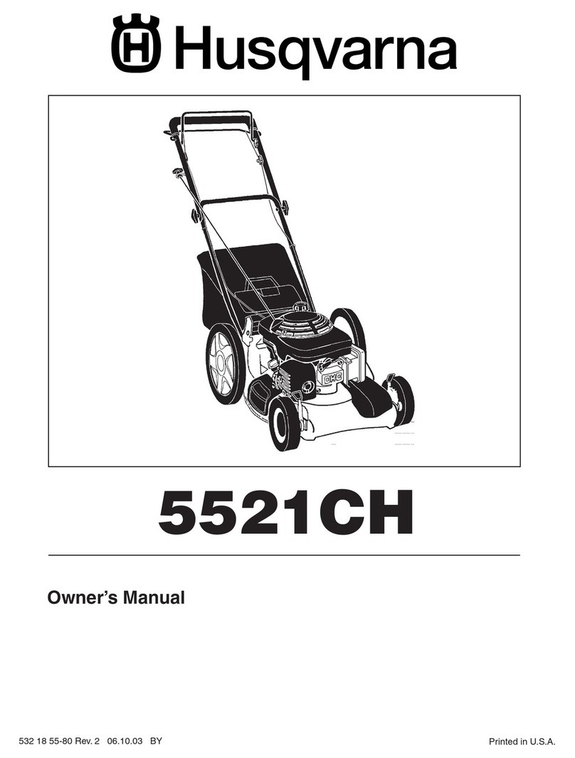 Husqvarna 5521CH owner's manual