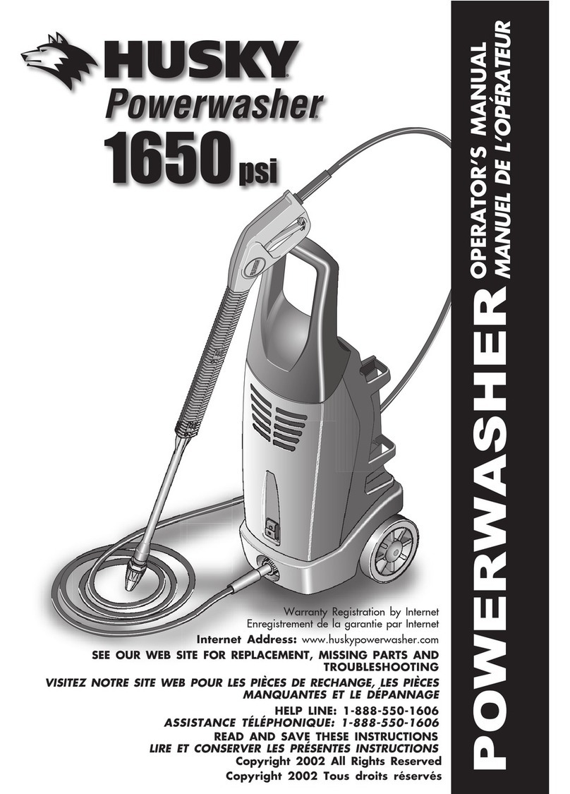 Husky 1650 PSL Operator's manual