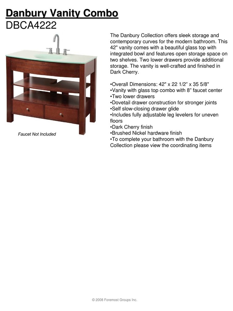 Pegasus Danbury DBCA4222 User manual