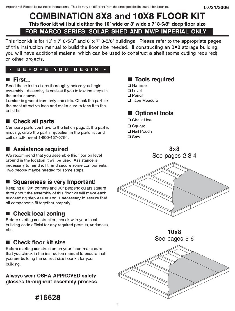 Handy Home Products 16628 Instruction booklet