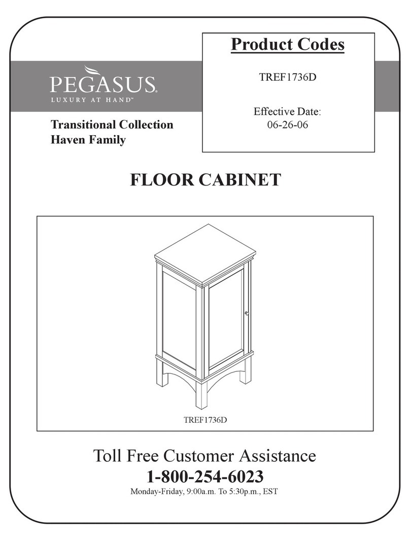 Pegasus TREF1736D instructions