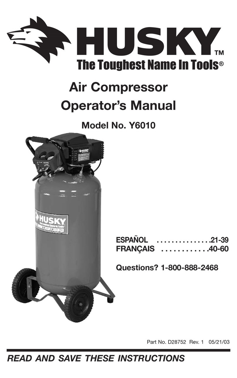 Husky D28752 Operator's manual