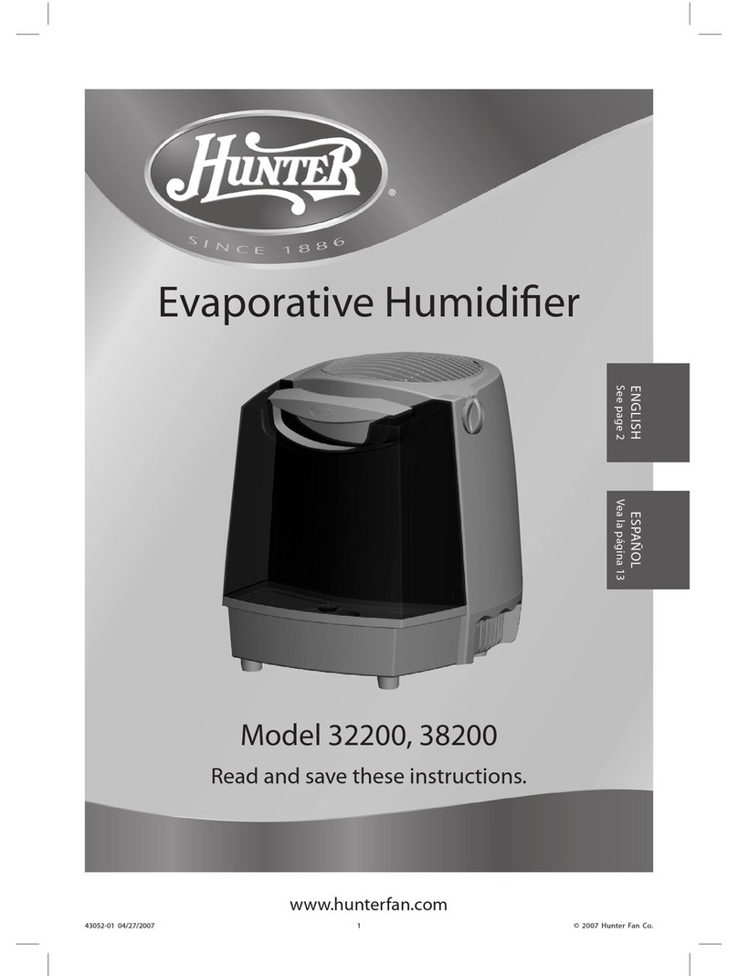 Hunter 38200 instructions