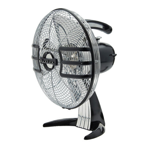 Hunter TABLE FAN User manual