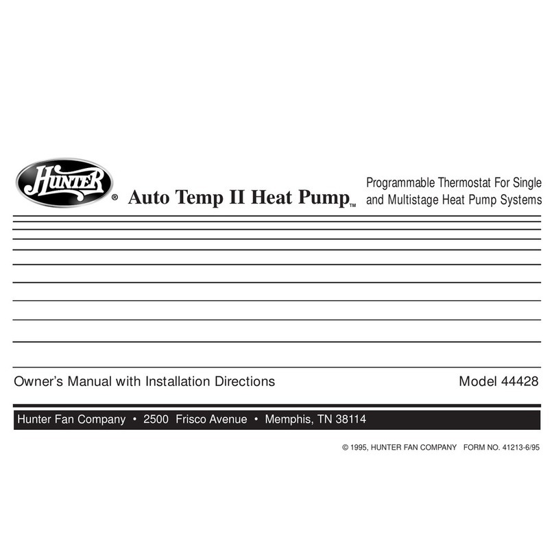 Hunter 44428 Owner's Manual & Installation Instructions