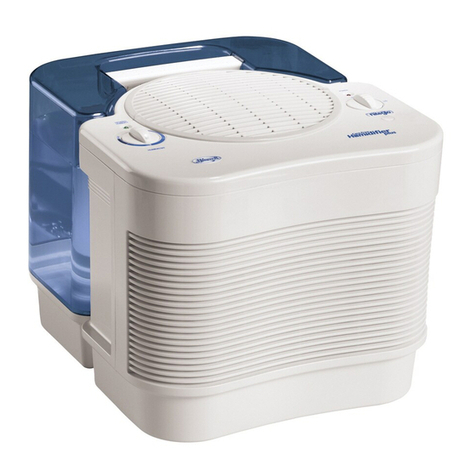 Hunter NiteGlo Evaporative Humidifier user guide