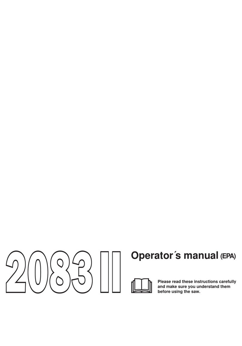 Husqvarna 2083 II User manual