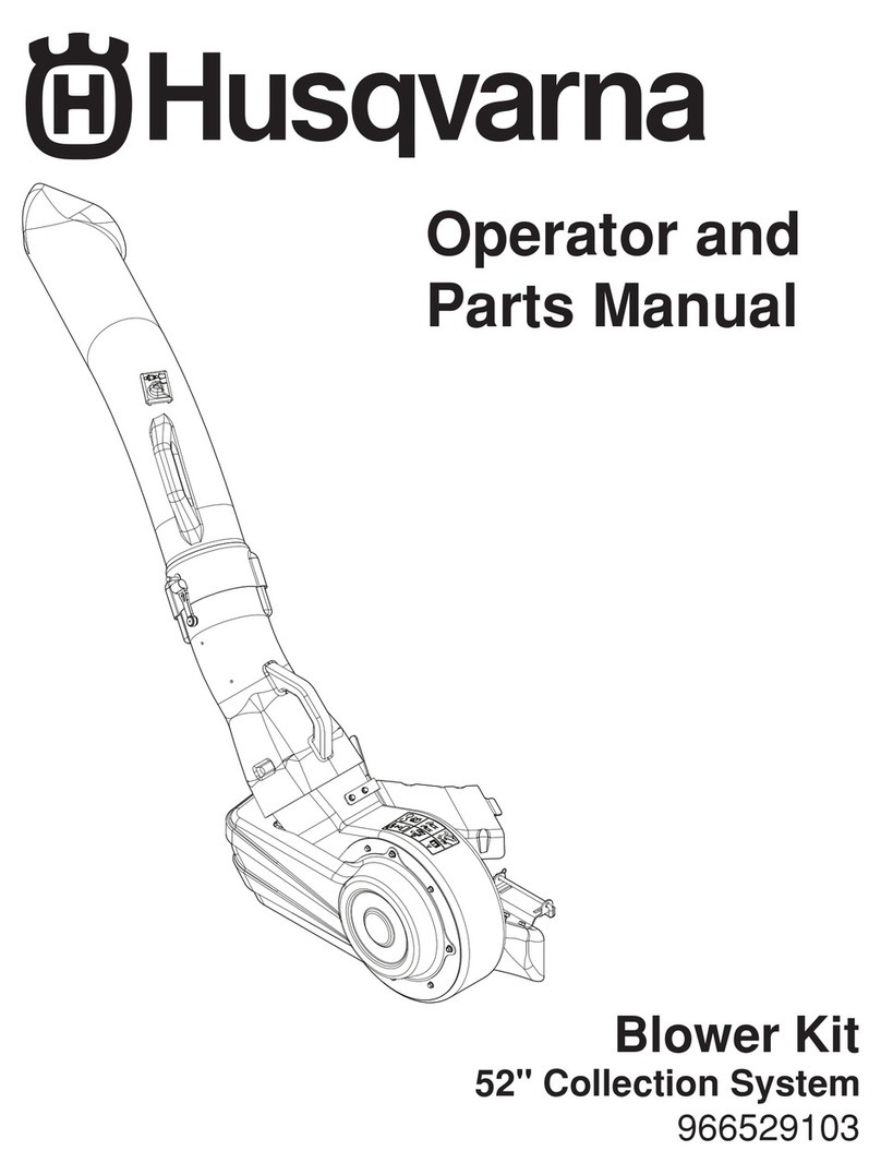 Husqvarna 966529103 Operating and parts manual
