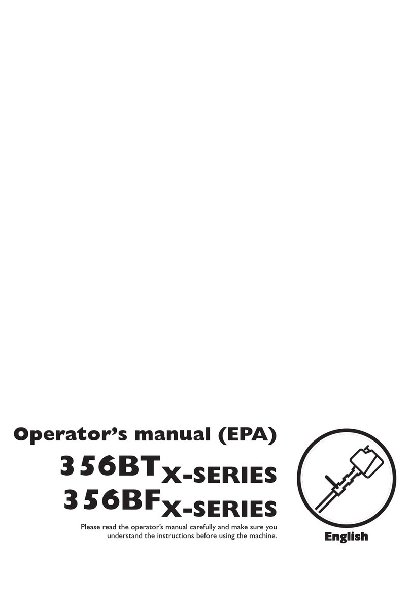 Husqvarna 356 BT X-series Operator's manual