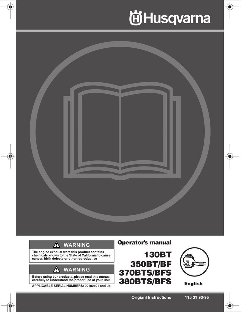 Husqvarna 115 31 90-95 Operator's manual