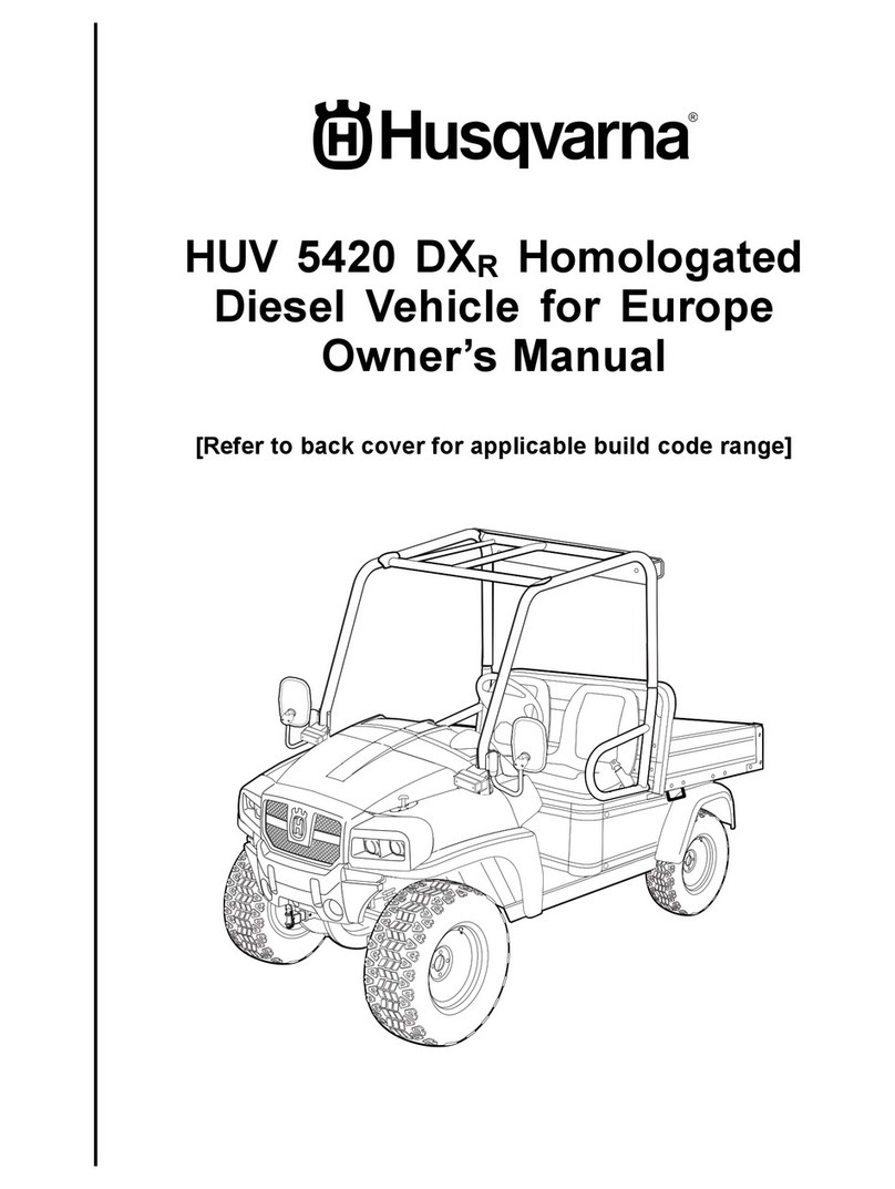 Husqvarna HUV 5420 DXR owner's manual