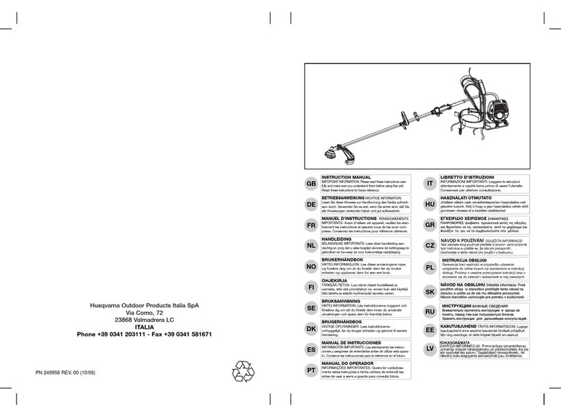 Husqvarna 953900767 User manual
