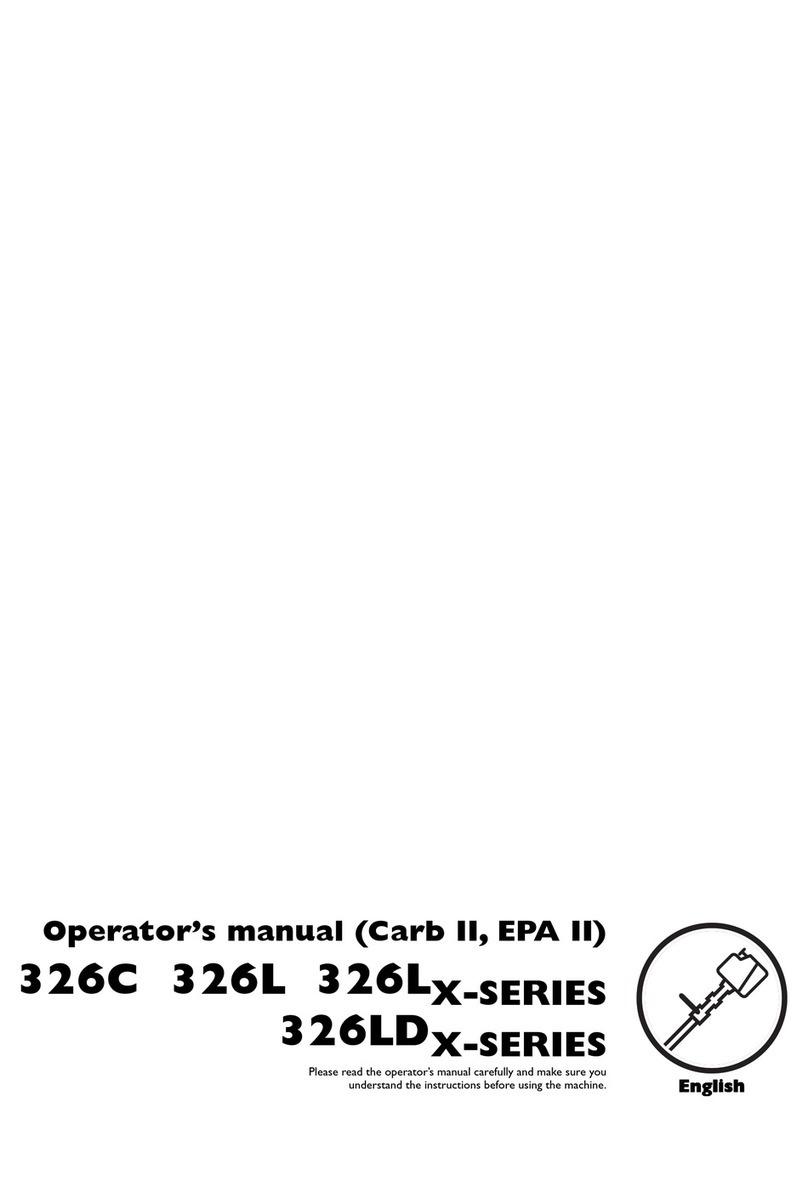 Husqvarna 326C, 326L, 326LX-Series, 326LDX-Series User manual